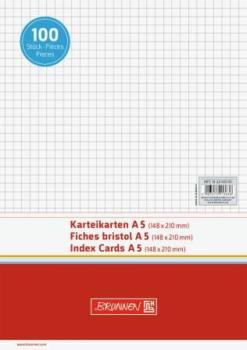Karteikarte A5 kar ws 100St