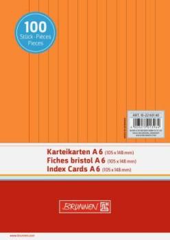 Karteikarte A6 lin or 100St