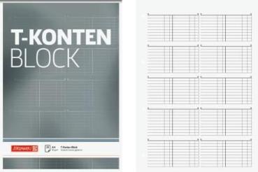 T-Konten-Block A4 25Bl