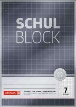 Schulblock A4 Lin7 50Bl Premium