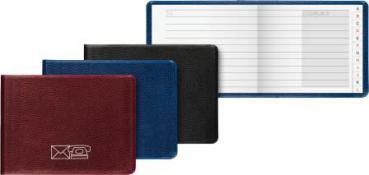 Adressbuch 8x7cmquer sortKunststoff