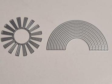 Stanzschablone  Sonnenschein