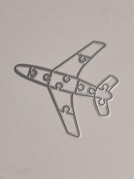 Stanzschablone  Flugzeug