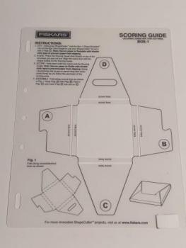 Design-Schablone Box 1  A4