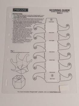 Design-Schablone Box 3  A4