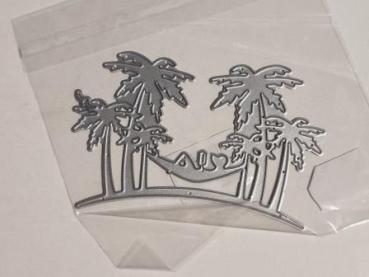 Stanzschablone  Kokospalmen