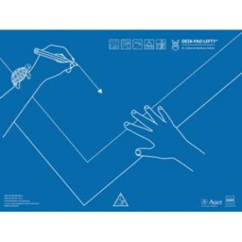 Schreibunterlage 43x50cm PP Linkshänder