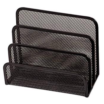 Briefständer Metall schwarz