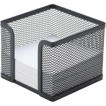 Zettelbox Metall schwarz