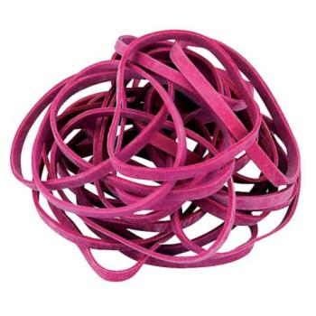Gummiband 80x4mm 1KG rot