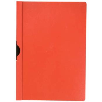Clip-Mappe A4 f.60Bl. rot