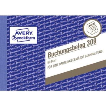 Buchungsbeleg A6quer 50BL
