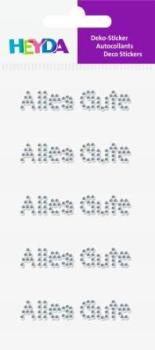 Sticker Strass Alles Gute gk