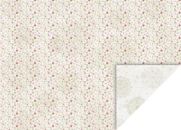 Karton 50x70cm 300g Sterne weiß