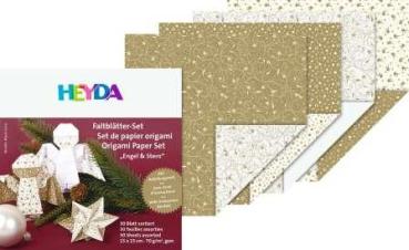 FaltblätterSet Engel 15x15cm 30Bl