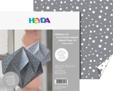 FaltblätterSet Crystal 20x20 si