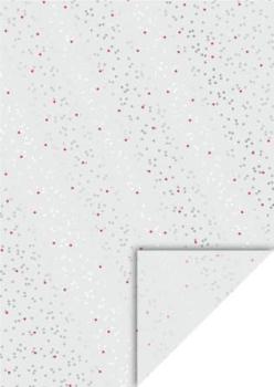 Transparentpapier A4 Punkte neon