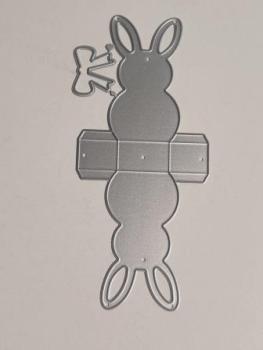 Stanzschablone  Hasenbox