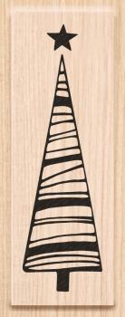 Stempel Baum mit Stern