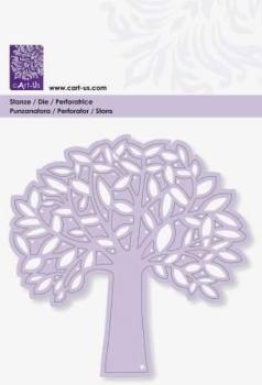 Stanzschablone Baum