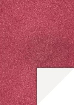 GlitterkartonA4 200g französischrot