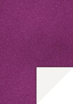 GlitterkartonA4 200g lila