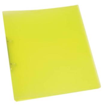 Schulordner A4 transluzent gelb
