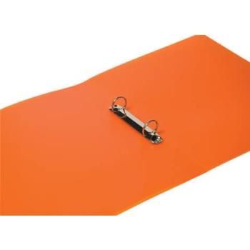 Schulordner A4 transluzent orange