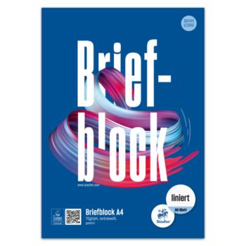 Briefblock A4 50BL liniert