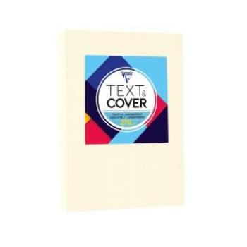 Rückwand A4 leinengeprägt creme 270g