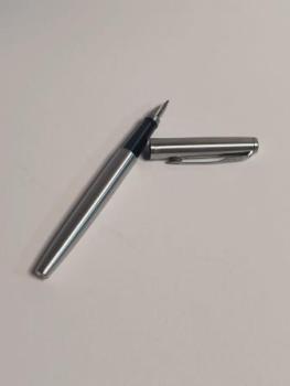 Füllhalter Jotter Edelstahl C.C., Linienbreite Medium, Zierteile