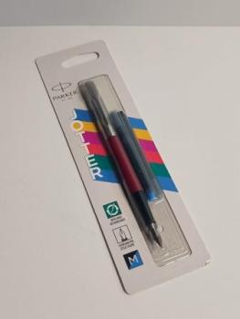 Füllfederhalter Jotter, rot, M, Schreibfarbe: blau/schwarz