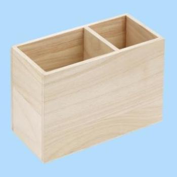 Holz Stiftebox 16 x 8 x 11 cm