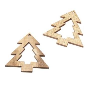 Holzbaum ca. 3,5 cm, Btl. à 4 St.