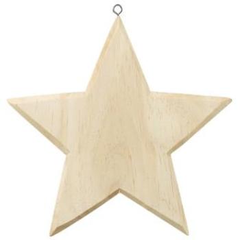 Holz-Stern ca. 19 cm