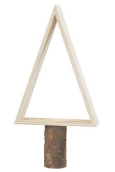 Holz-Baum ca. 14,5 x 4 x 28 cm