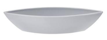 Schale grau, 5,5 x 9 x 26 cm, Kunststoff