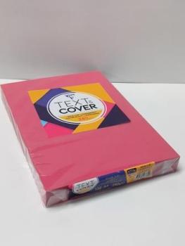 100 LMG Rückwände für Bindemappen rot 	Lederstruktur