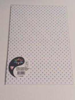 41201C Clairefontaine 10 Bögen A4 Papier einseitig bedruckt im Designhochwertig verarbeitet aus Papier 120g