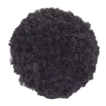 Pompons 30 mm, schwarz, Btl. à 6 St.