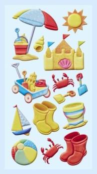 SOFTY-Sticker Strandurlaub