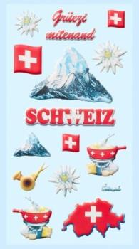 SOFTY-Sticker Schweiz