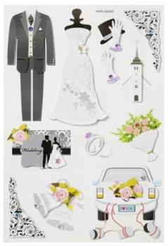 CREApop® Sticker Hochzeit II