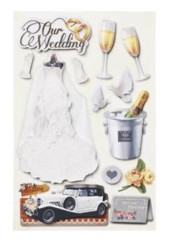 Sticker Hochzeit III