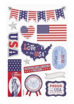 Sticker USA