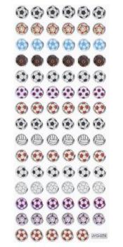 GLOSSY-Sticker Fußball