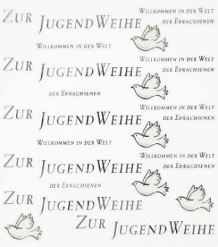 HOBBY-Design Sticker Zur Jugendweihe I
