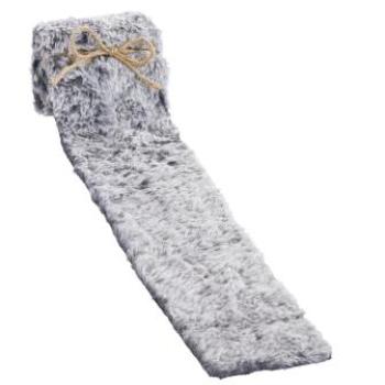 Kunstfell-Band 8 cm x 2 m, grau