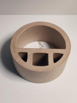 Regal mit Haken 19x19x9cm Zellstoff