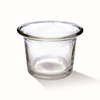 Teelichtglas 6,5 x 4,5 cm